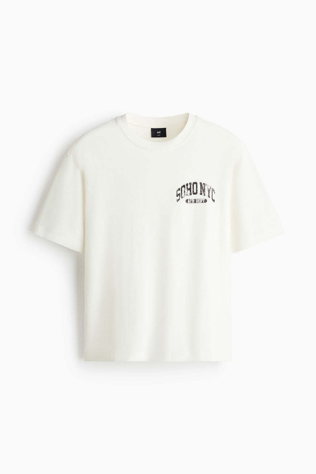Camiseta con estampado Loose Fit - H&m фото 10