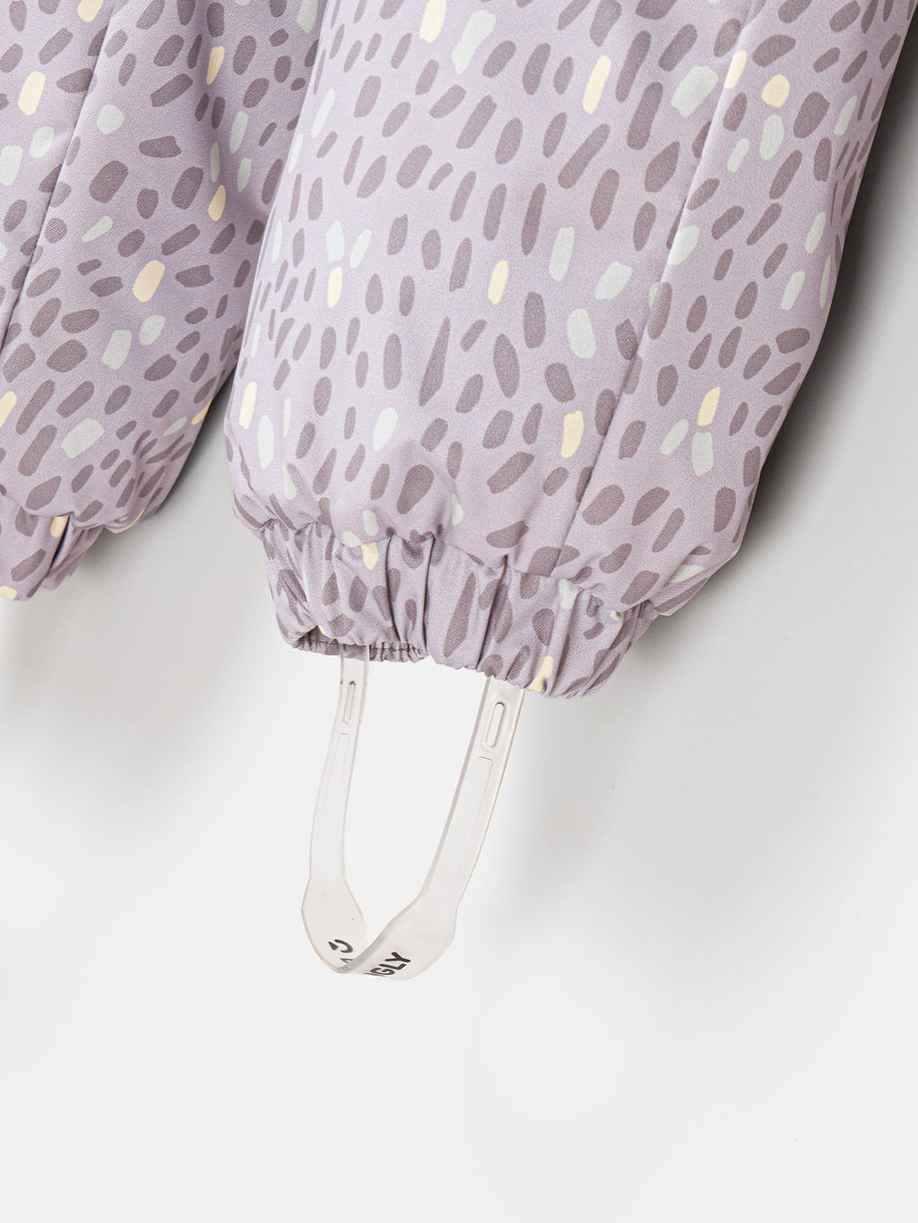 Комбинезон демисезонный мембранный Солнечные зайчики - серый 0+ - Bungly фото 5