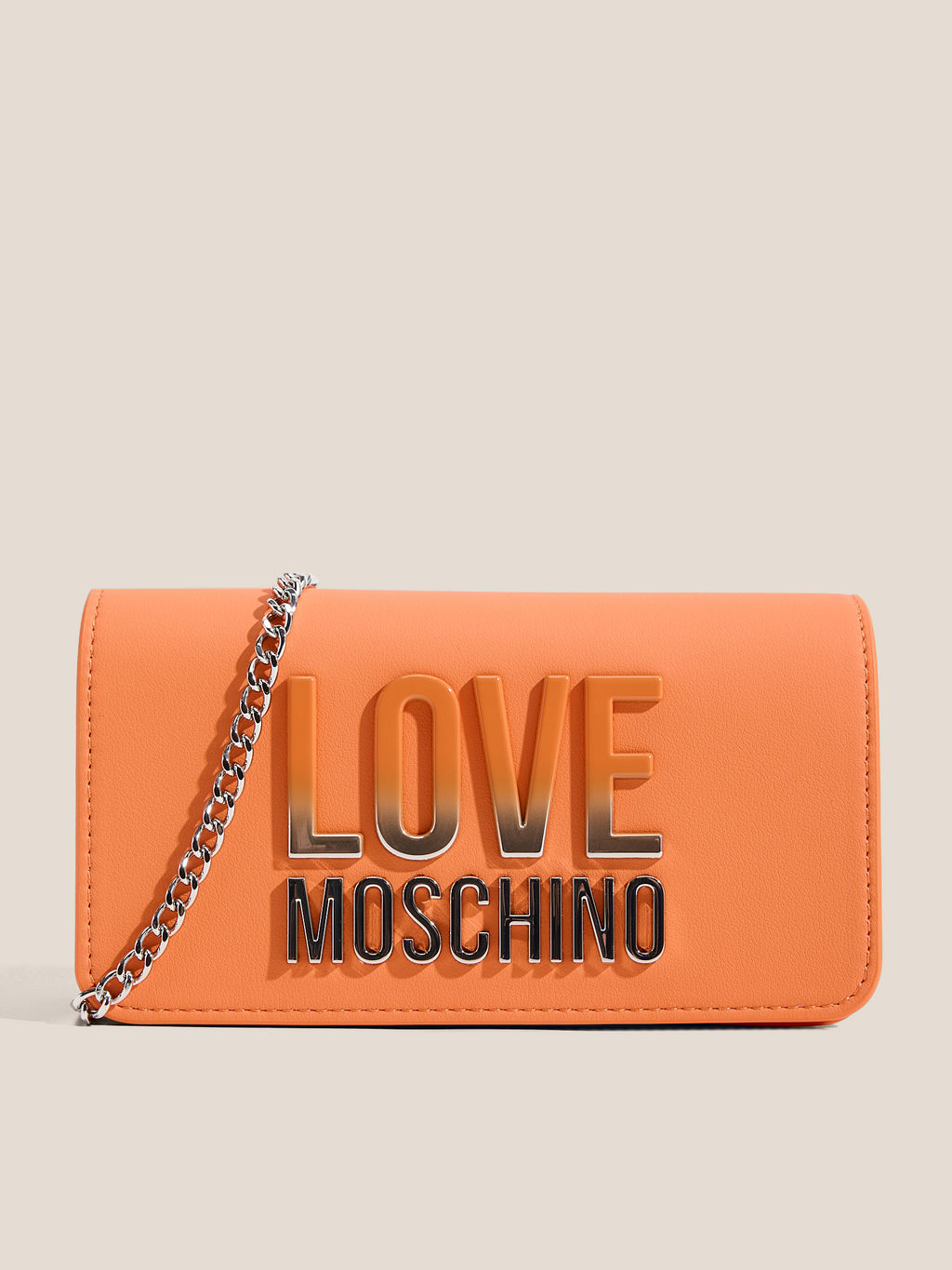 Клатч LOVE MOSCHINO PRISM SLG Артикул 4463808, оранжевый