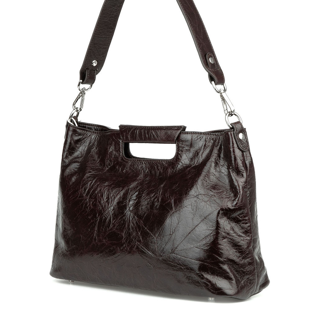 Женская кожаная сумка - Barcelo biagi фото 3