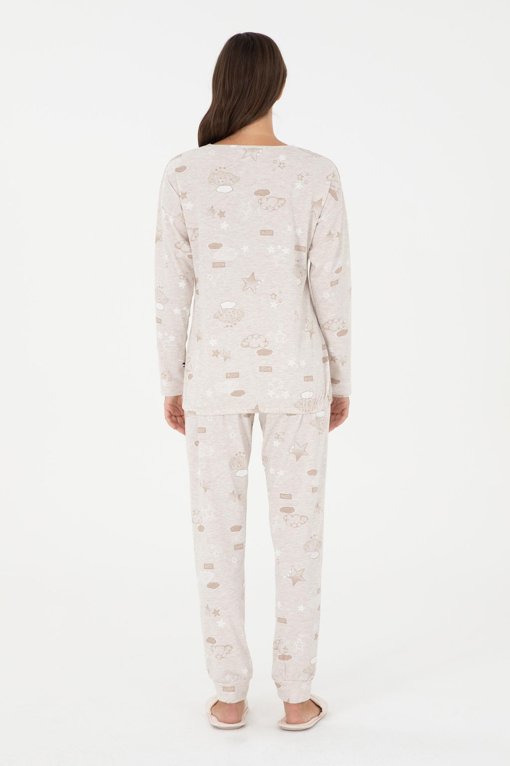 Kad_n Bej Pijama Tak_m_