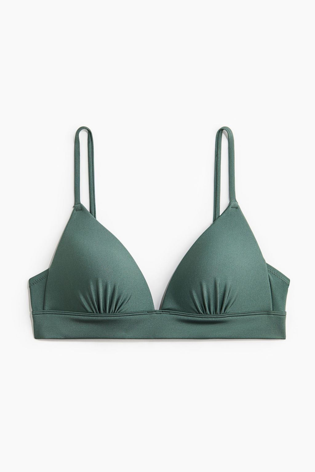 Top de bikini de tri?ngulo con push-up - H&m фото 2