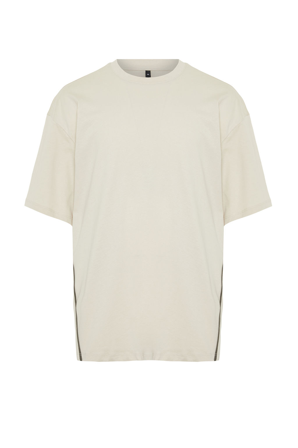 Tas Oversize/Genis More Sustainable Kontrast Biyeli %100 Pamuklu Organik T-shirt TMNSS24TS00180 - Trendyolmilla фото 2