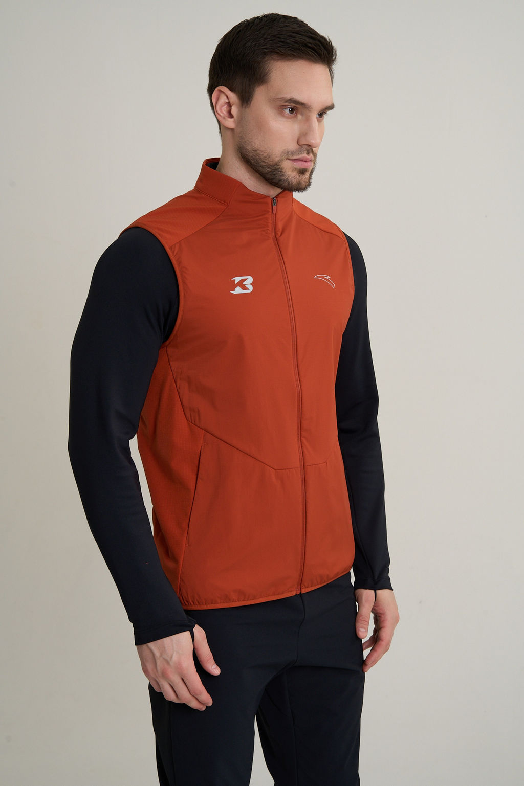 Жилет Оранжевый ANTA RUNNING Woven Vest фото 2