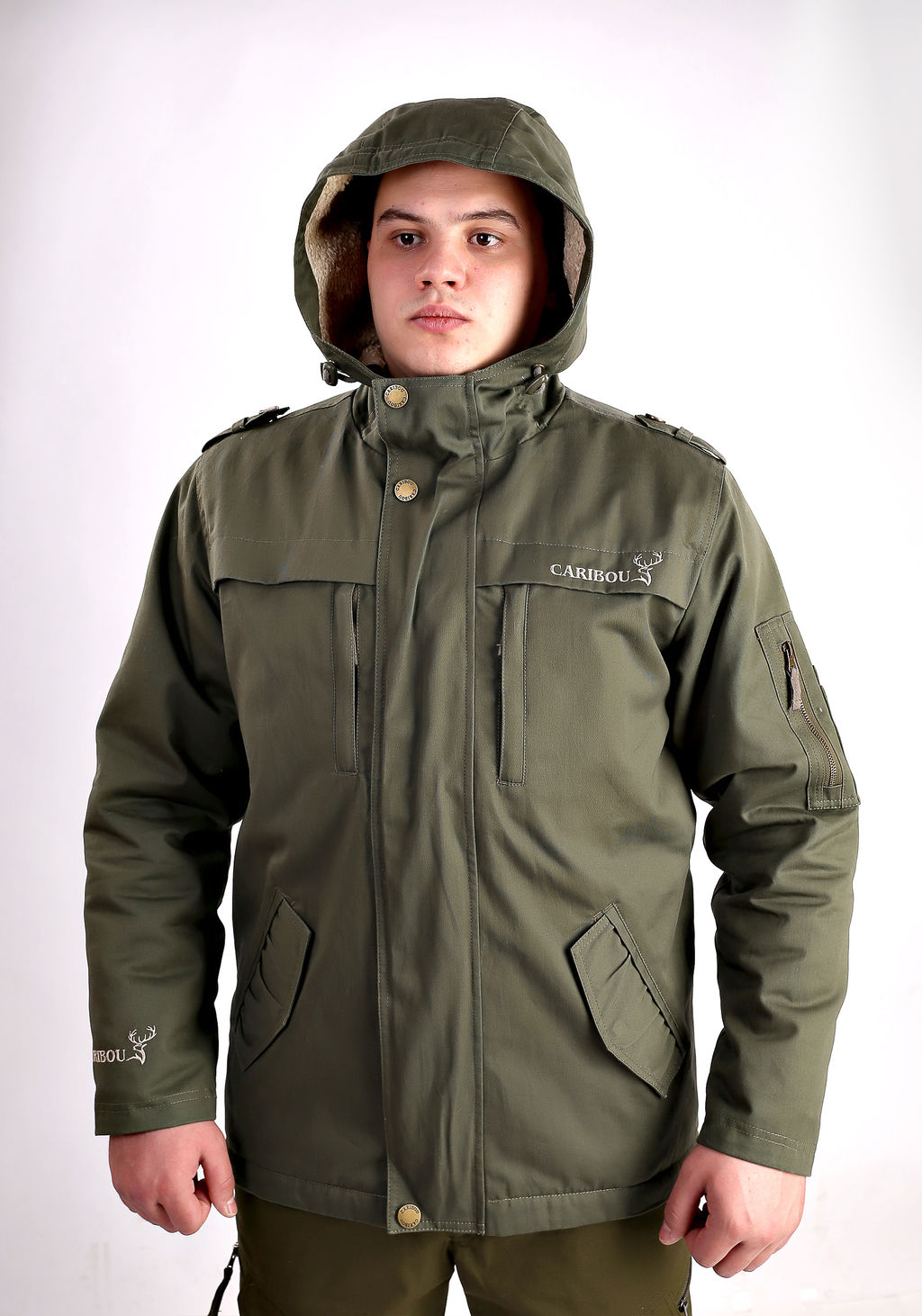 Куртка D303 Oliva - Тайга фото 2