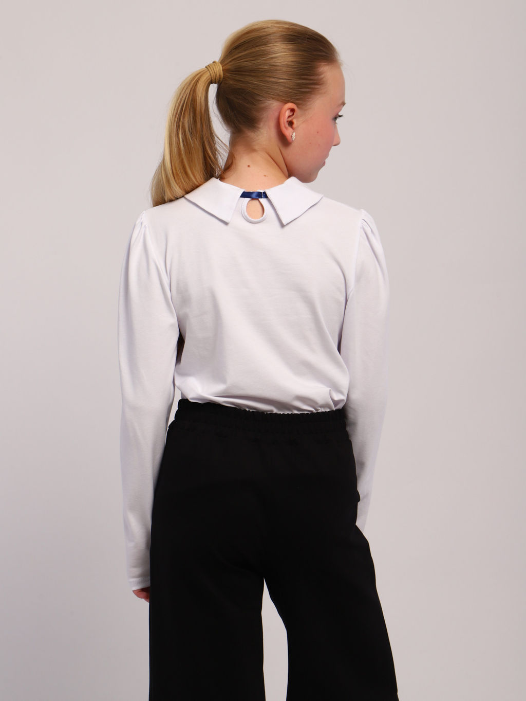 Блузка Вероника белый, БЛ-03-1 От Егорки до Егора фото 5