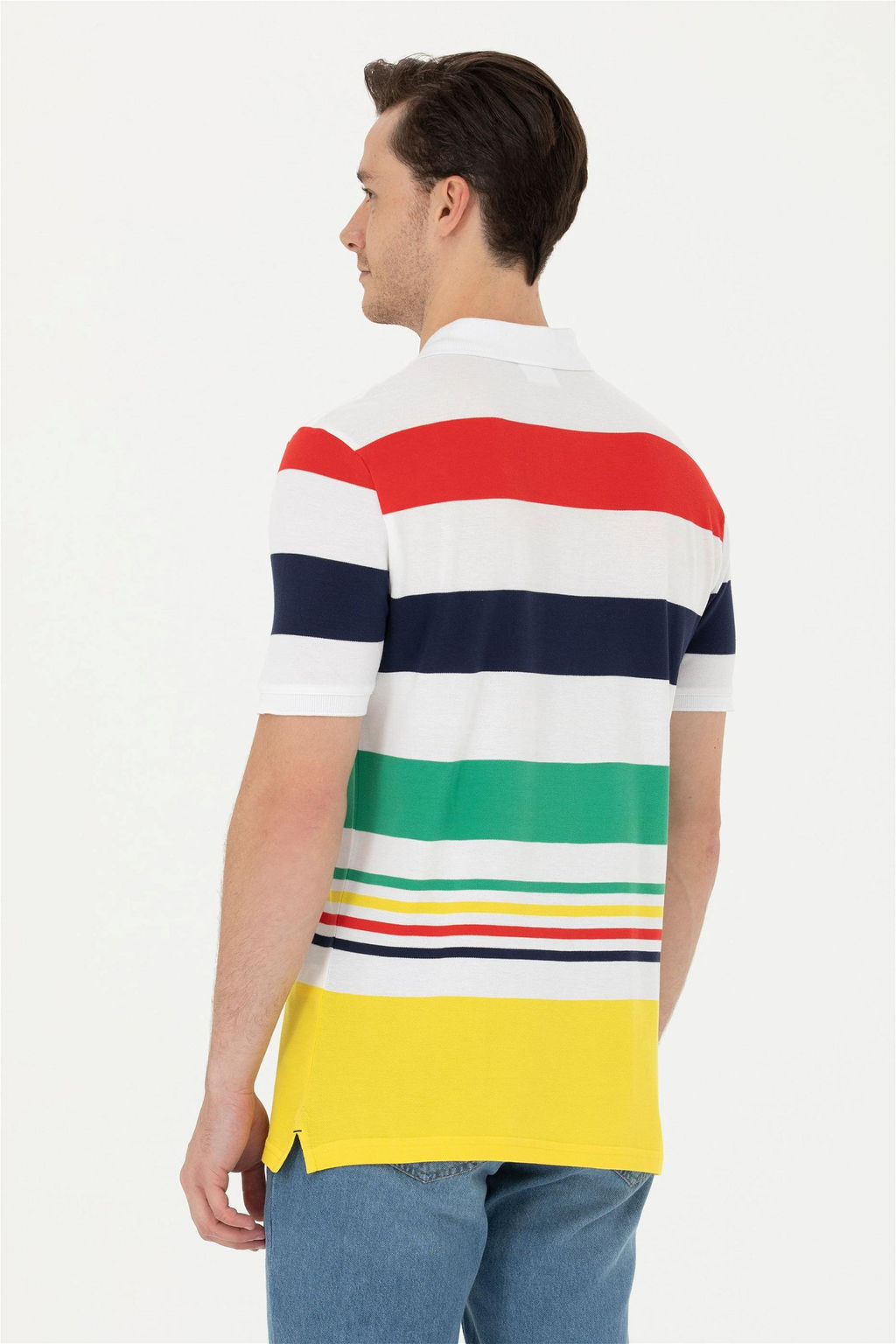 Мужская желтая футболка - U.s. polo assn фото 12