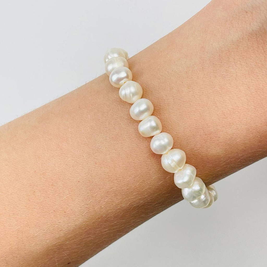 Браслет из Жемчуга - Радуга самоцветов фото 2