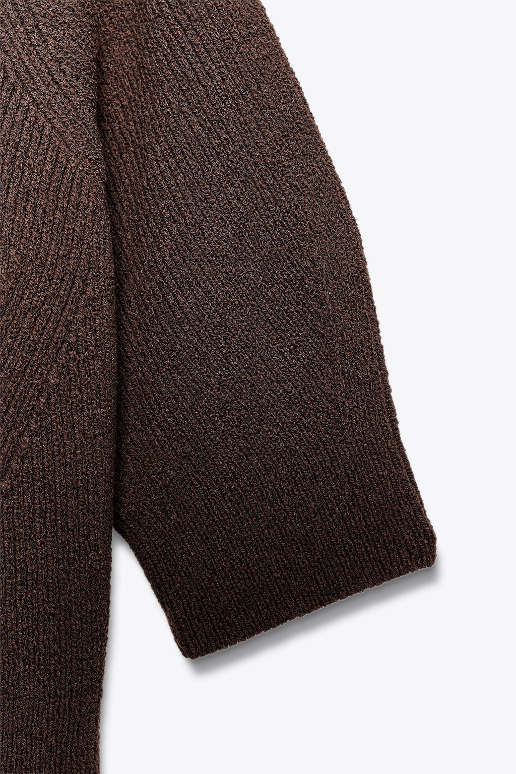 RIB KNIT SWEATER - Zara фото 12