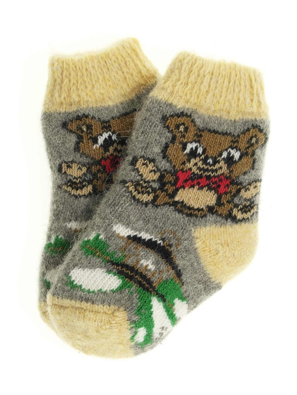 Носки детские Мишка с бантиком 6322-1 - Рассказовские варежки фото 2