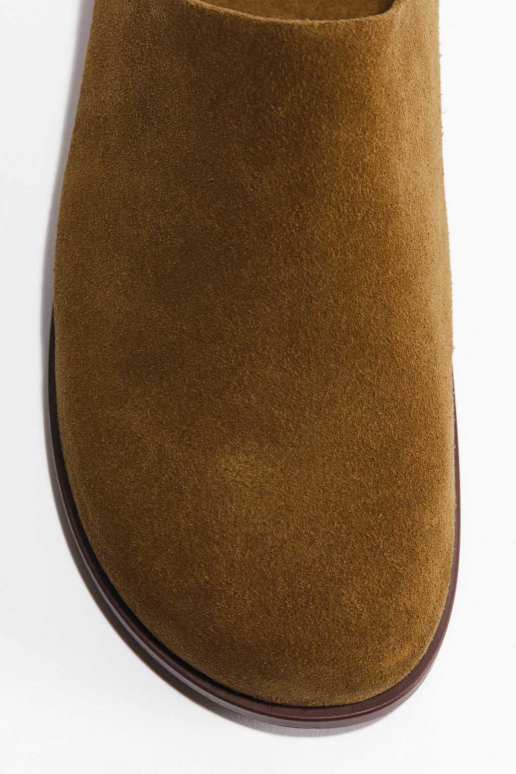 Mules de ante con plantilla preformada - H&m фото 6