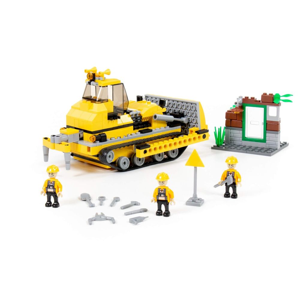 Конструктор Классик Город. Строительная бригада-2 (415 элементов) (в коробке) - Полесье фото 4