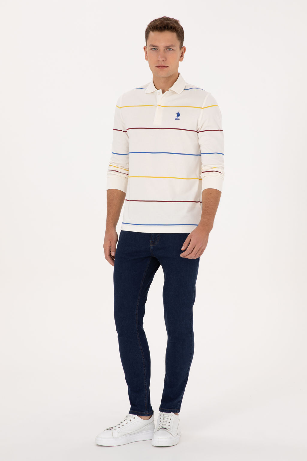 Erkek Krem Sweatshirt - U.s. polo assn фото 11