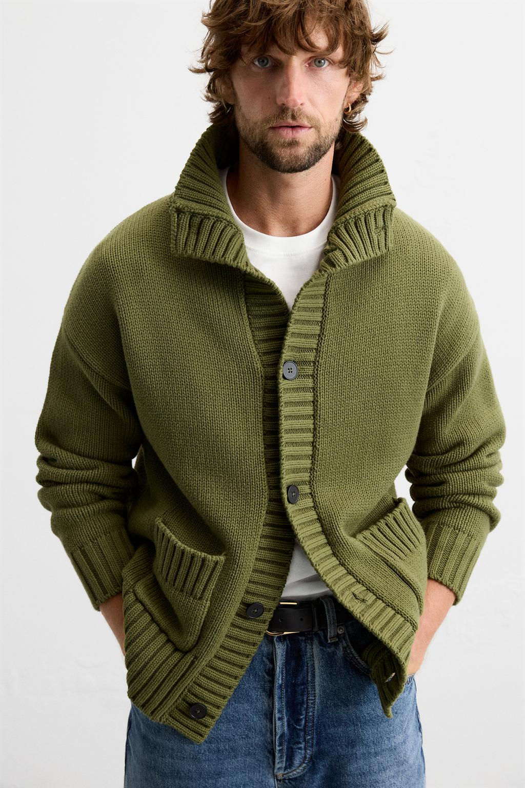 CARDIGAN WITH POCKETS - LIMITED EDITION - Zara фото 5