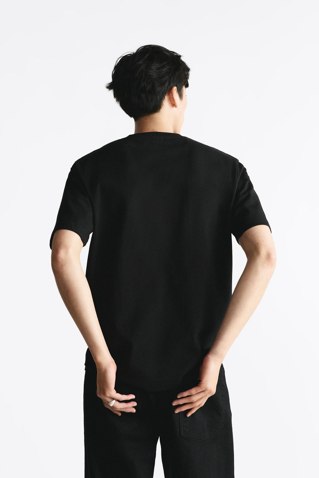 HEAVYWEIGHT SHORT SLEEVE T-SHIRT - Zara фото 3