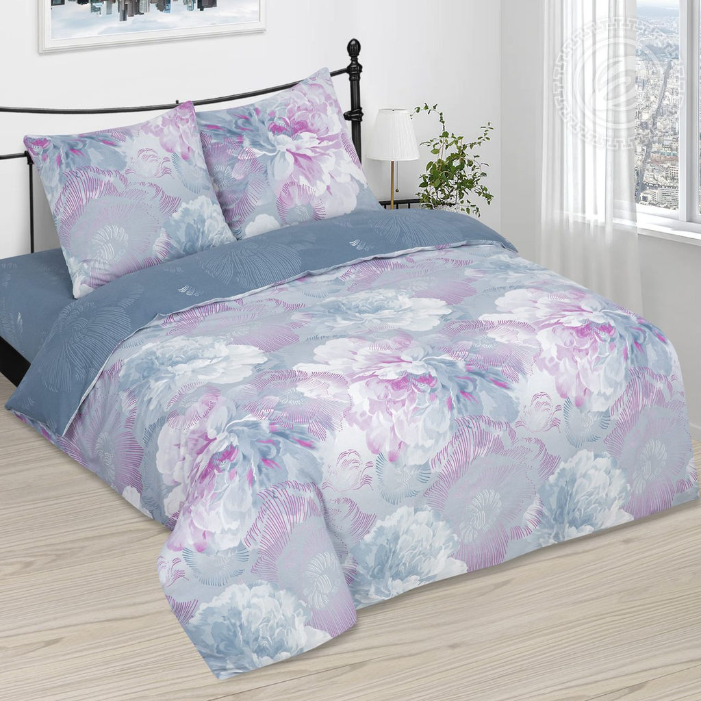 Постельное бельё Камео (бязь премиум) Семейный/Пододеяльник: 2 шт. - 215*143; Простыня: 1 шт. - 220*240; Наволочка: 2 шт. - 70*70; Премиум