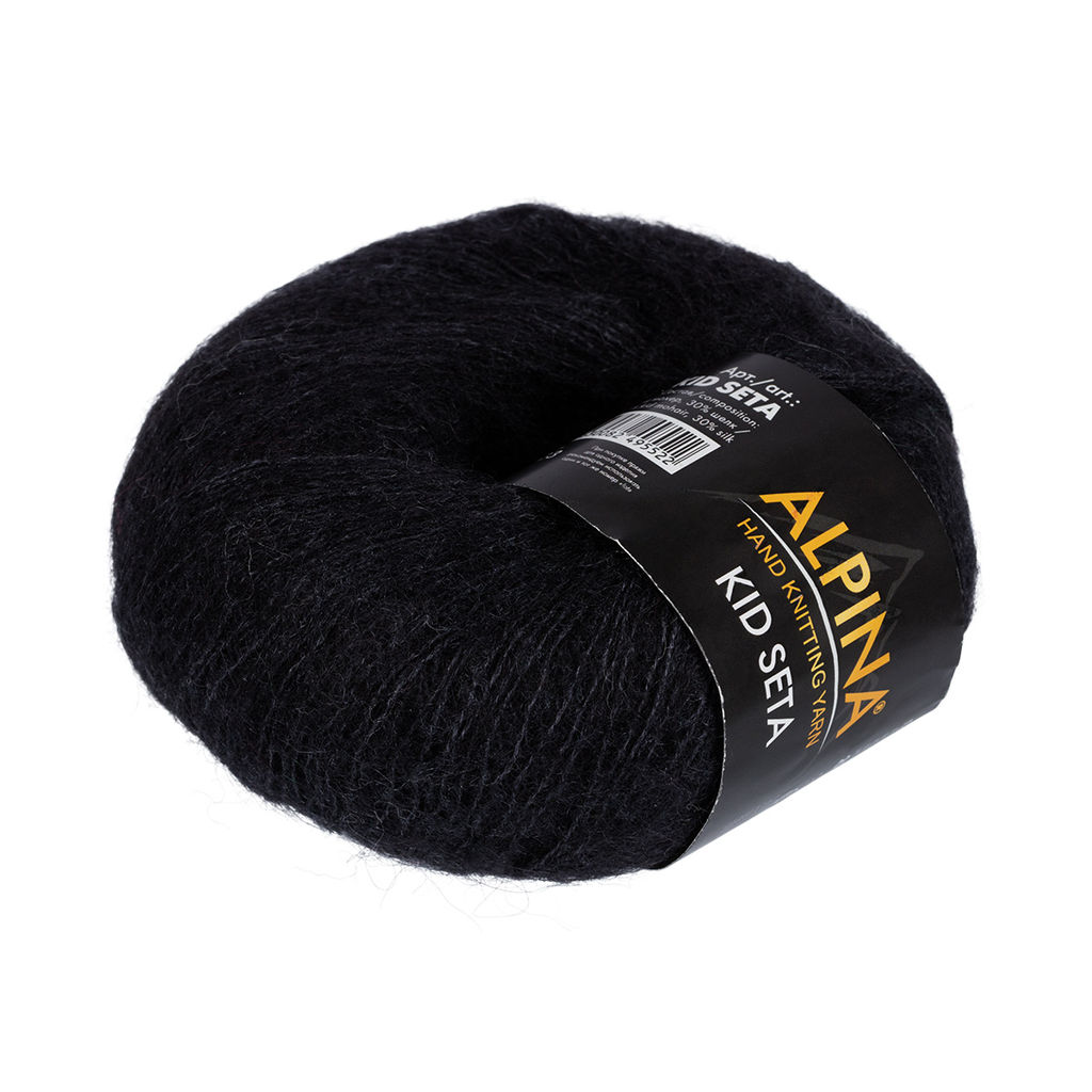 Пряжа ALPINA KID SETA 70% кид мохер, 30% шелк 4 шт. х 25 г 225 м  5 м