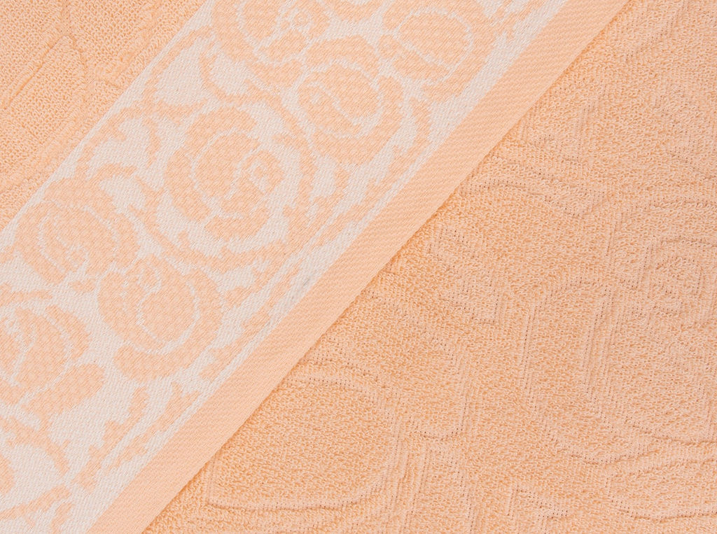 6с103.412ж1 Тенденция (1-неж.оранж) Полотенце махровое 50х90см