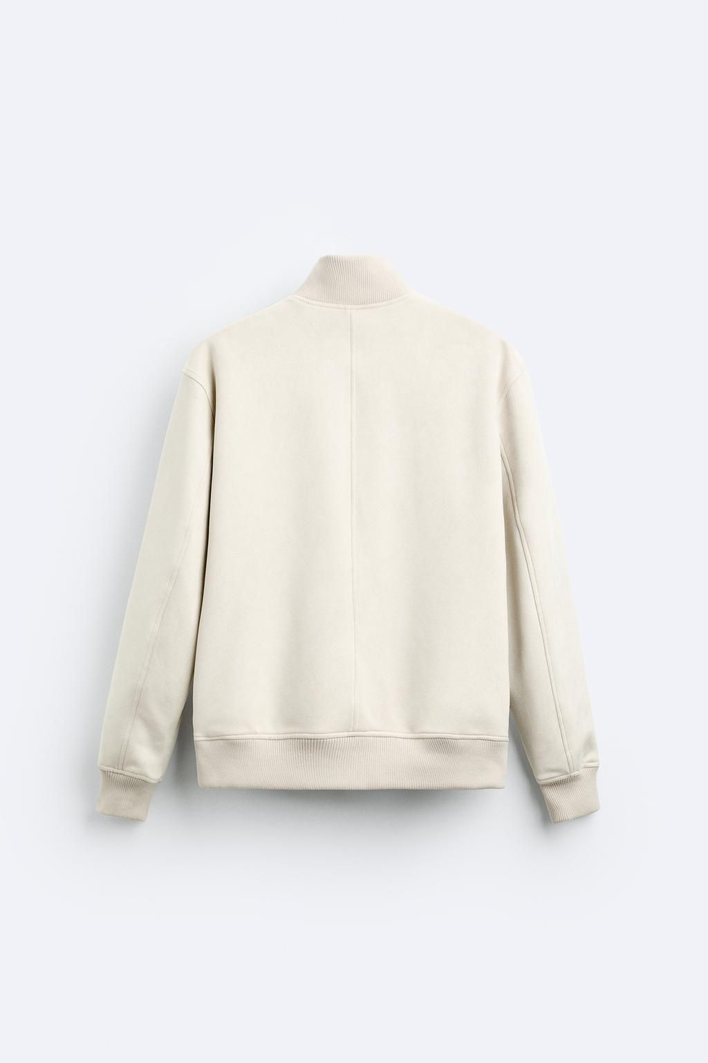 FAUX SUEDE JACKET - Zara фото 19