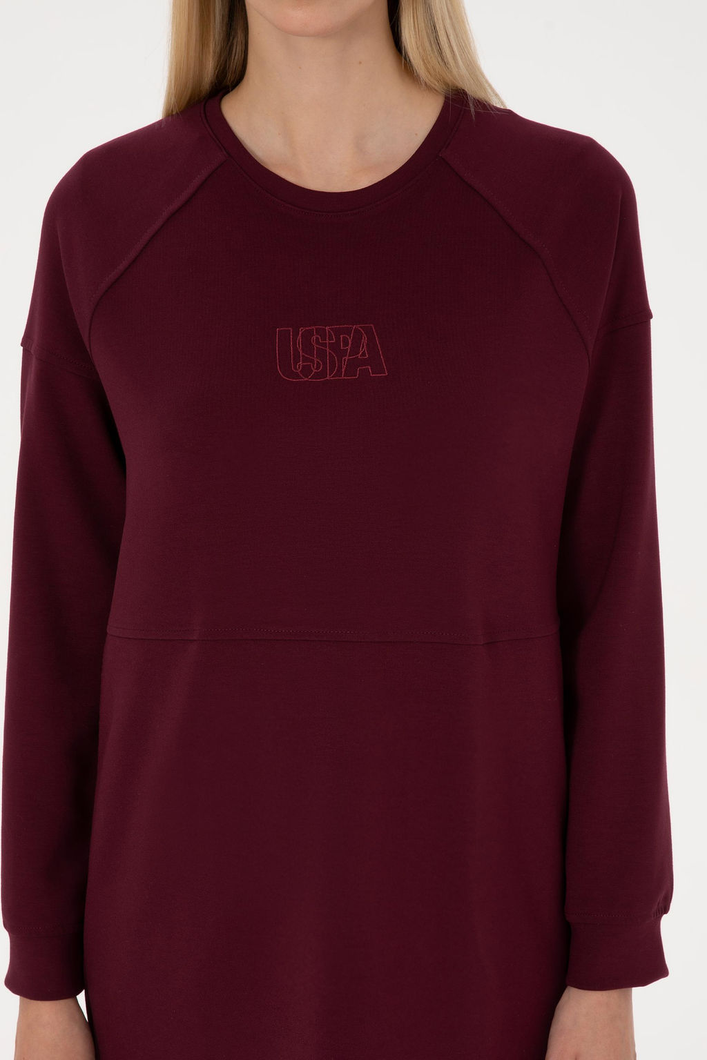 Kad_n Bordo Sweatshirt - U.s. polo assn фото 6