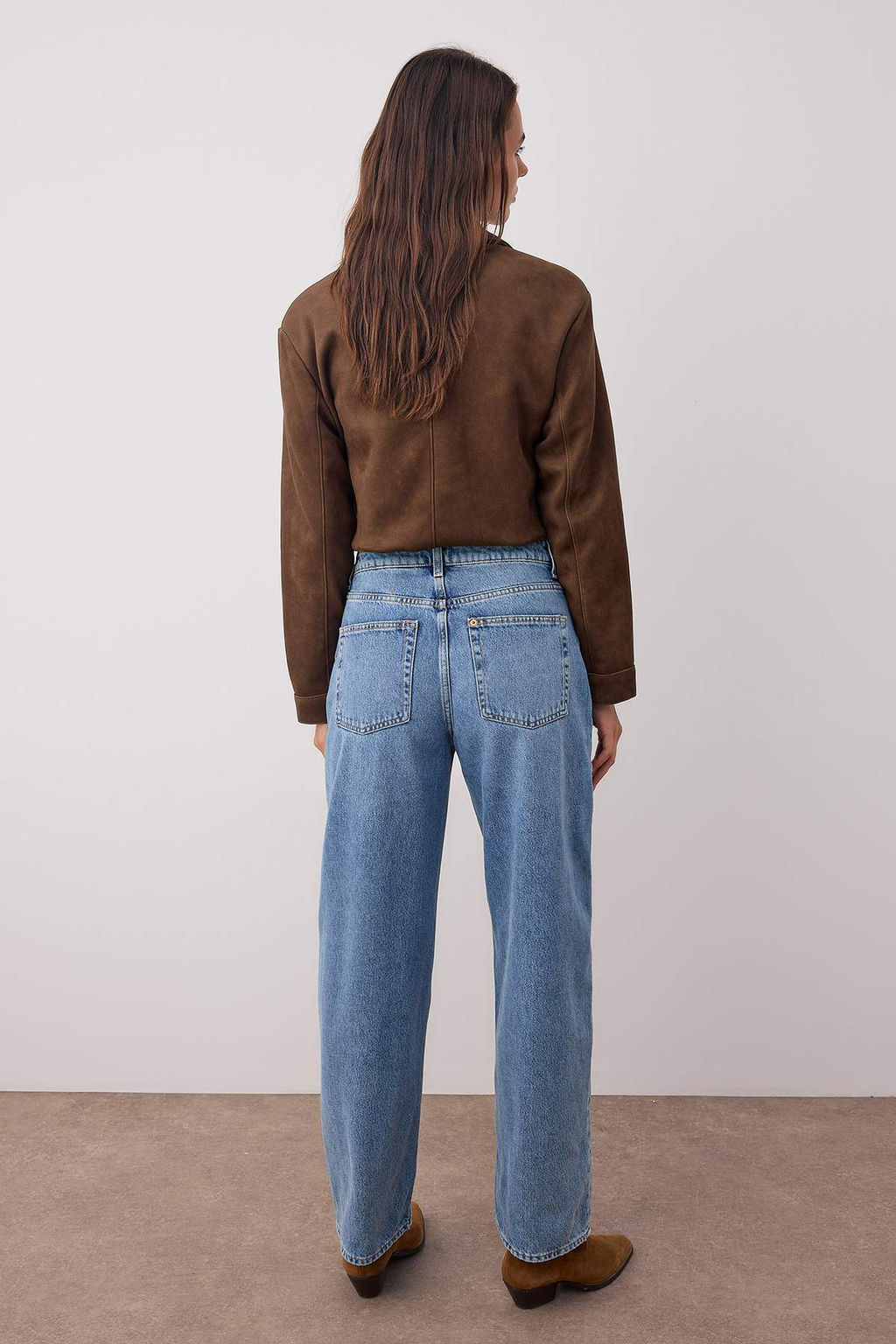 Mavi Yuksek Bel Loose Baggy Jeans TWOAW26JE00188