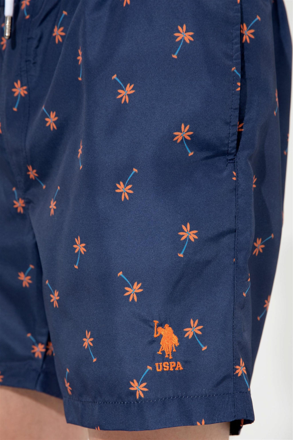 U. S. Polo Assn Мужские темно-синие шорты для плавания - U.s. polo assn фото 10