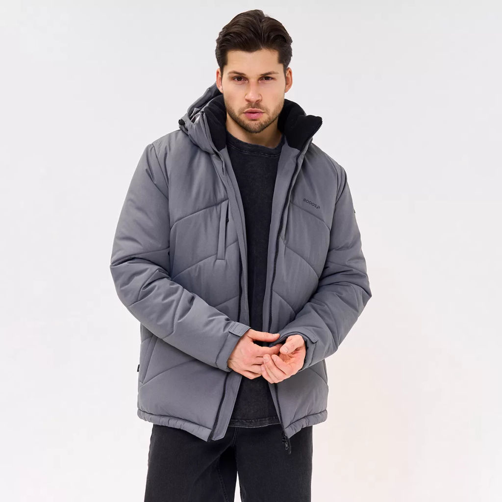 RODOS Куртка зимняя мужская мембрана М-318 Серый