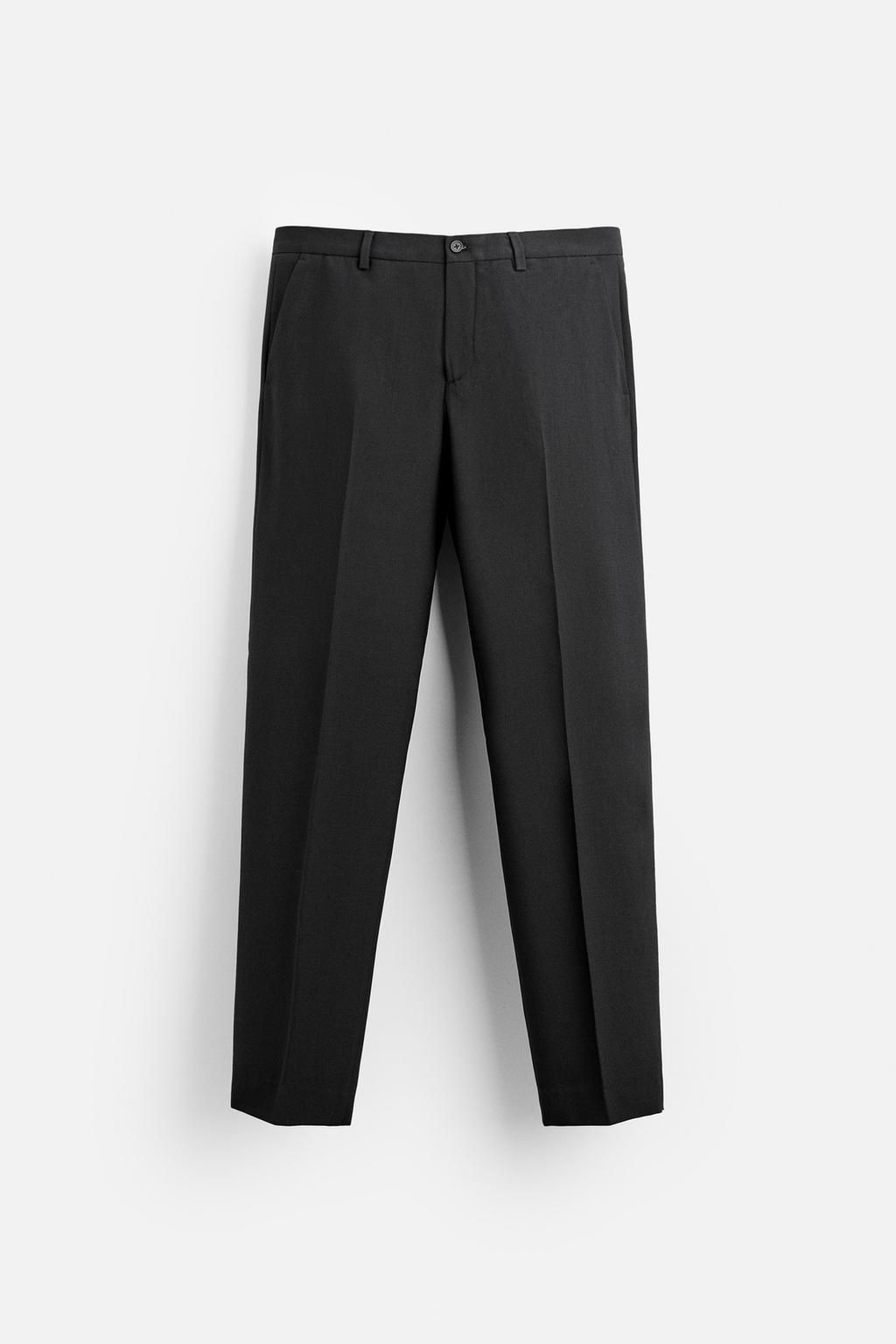 WOOL SUIT TROUSERS - Zara фото 6