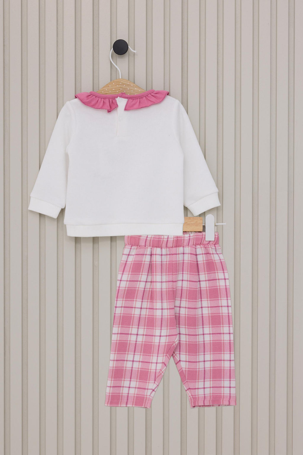 K_z Bebek Pembe Pijama Tak_m_