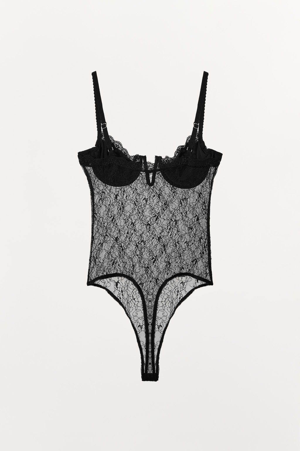 COMBINED LACE BODYSUIT - Zara фото 5