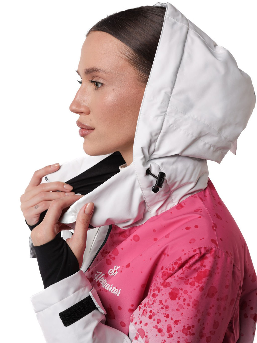 Комбинезон BB-0525 Бело-голубой - Snow headquarter фото 25