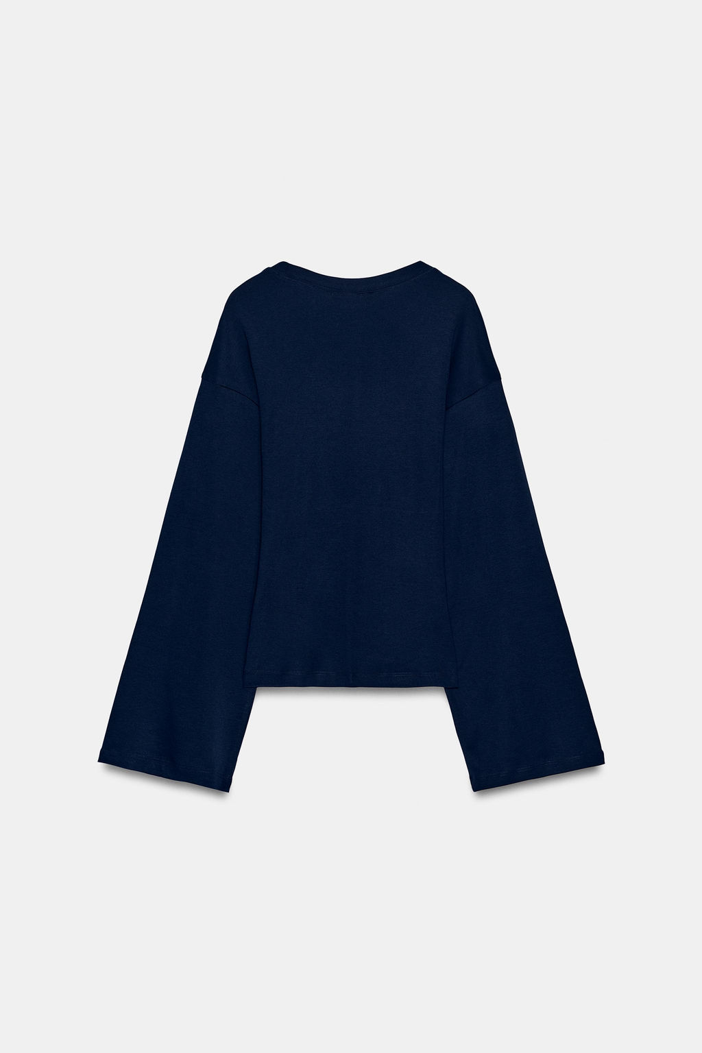 CAMISETA ENTALLADA SUPIMA® / Marino - Zara фото 5