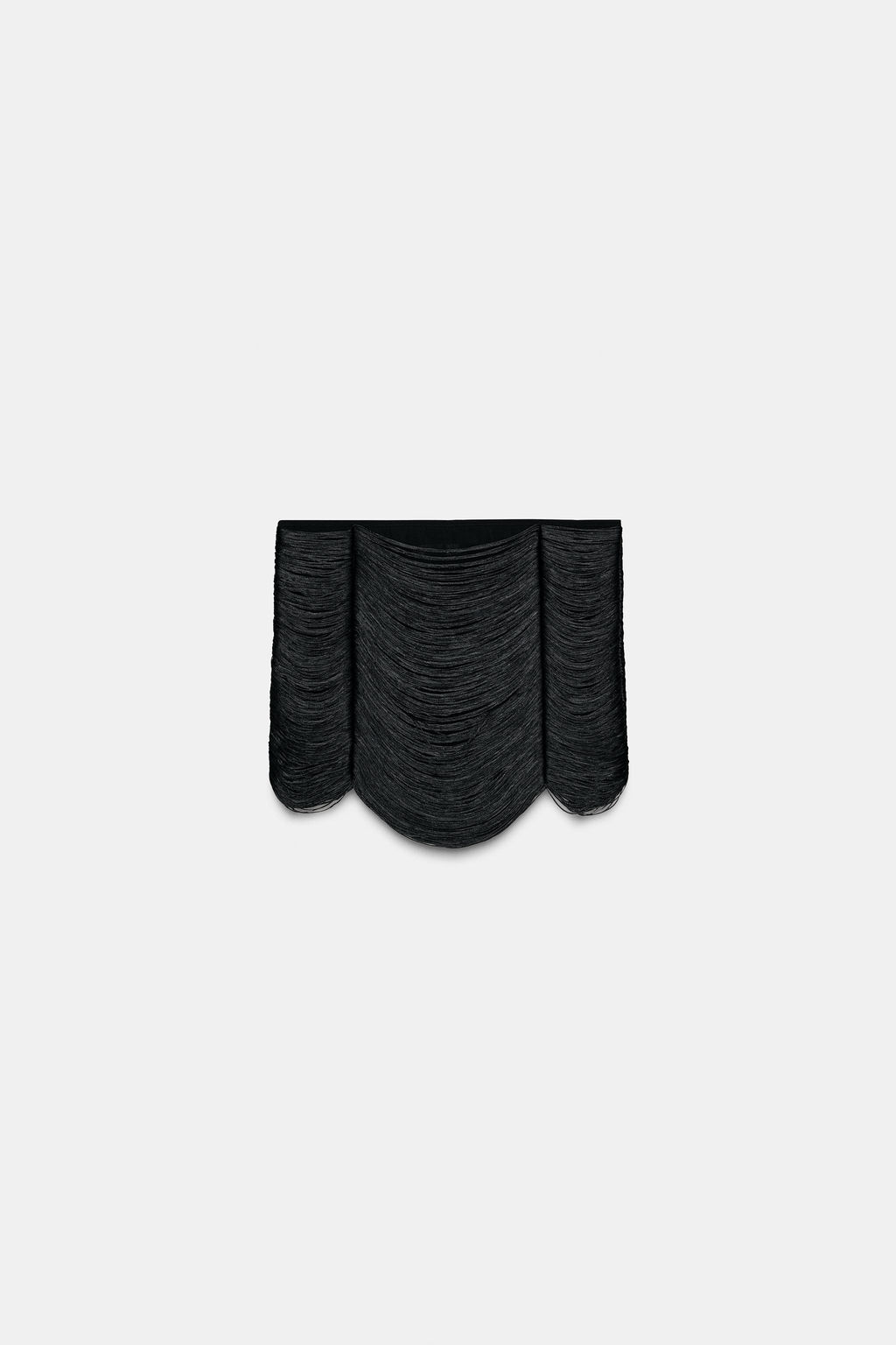 FRINGED MINI SKIRT - Zara фото 9