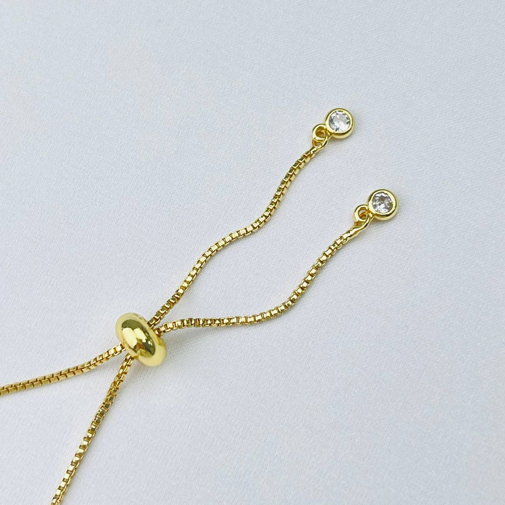 Браслет регулируемый из Раухтопаза, Жемчуга и Лунного камня от 16 см - Радуга самоцветов фото 4