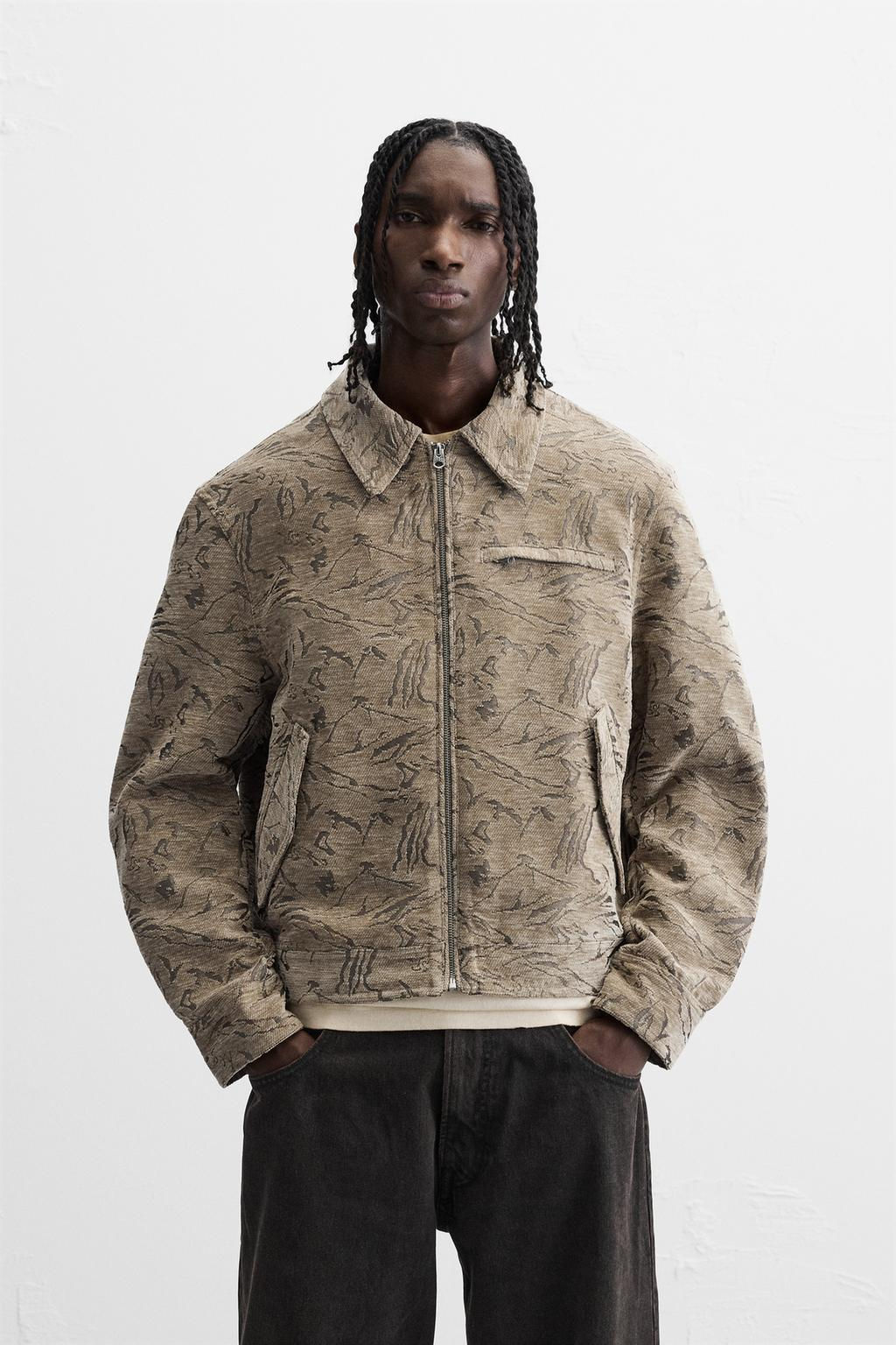 ABSTRACT PRINT JACKET - Zara фото 2