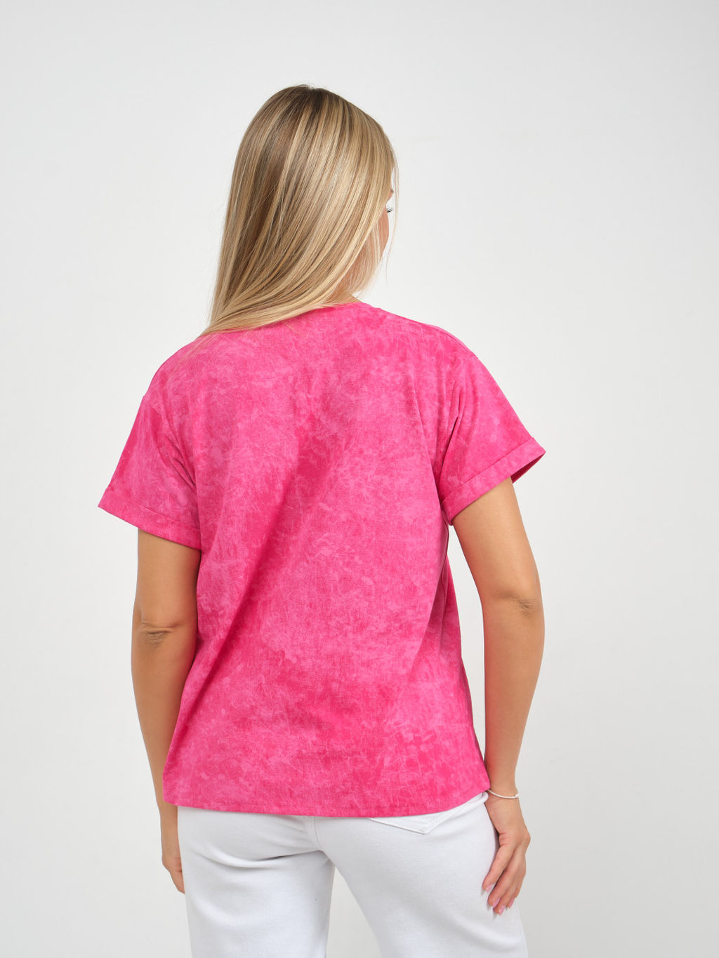 Футболка варенка Хлопок 100% Лиона индиго - Ивассорти фото 44