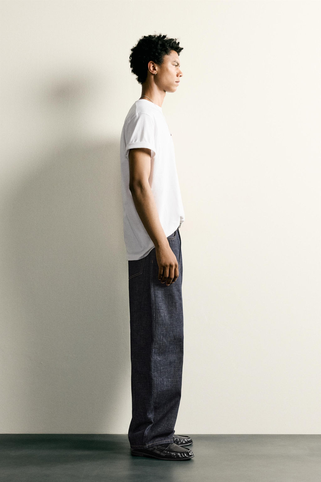 JEANS STRAIGHT BARREL FIT / ?ndigo - Zara фото 4