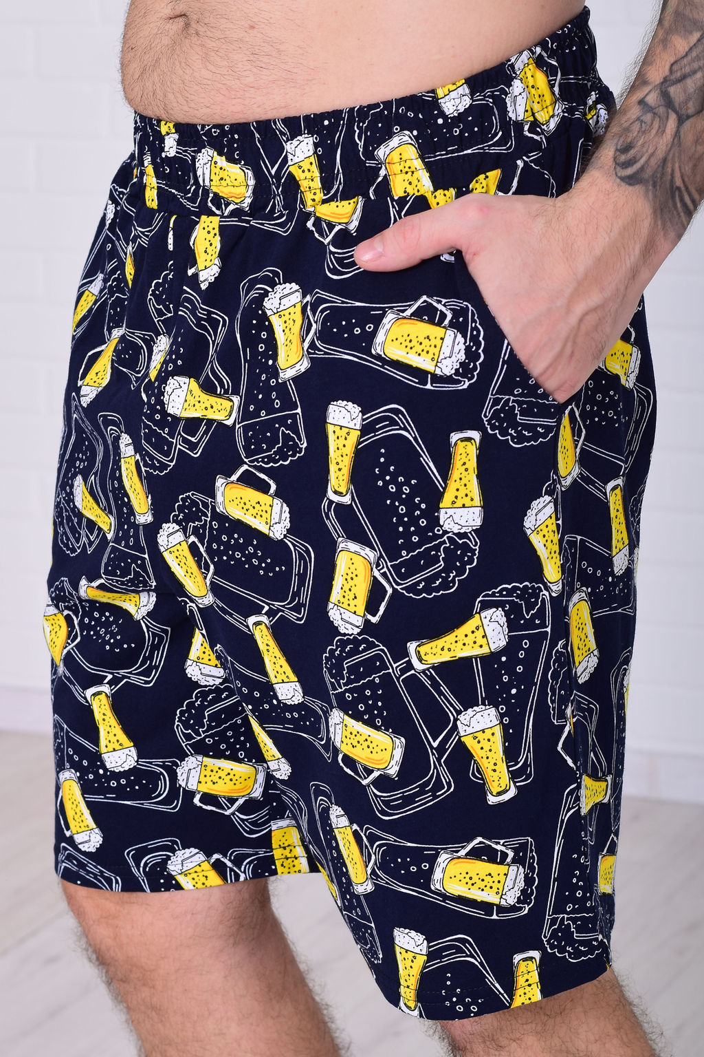 Шорты мужские 9-173 из хлопка - Новое кимоно фото 38