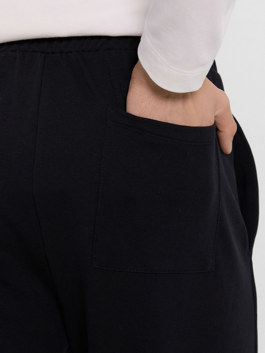 Брюки мужские черные ACID WASH черное олово 181262 - Mark formelle фото 6