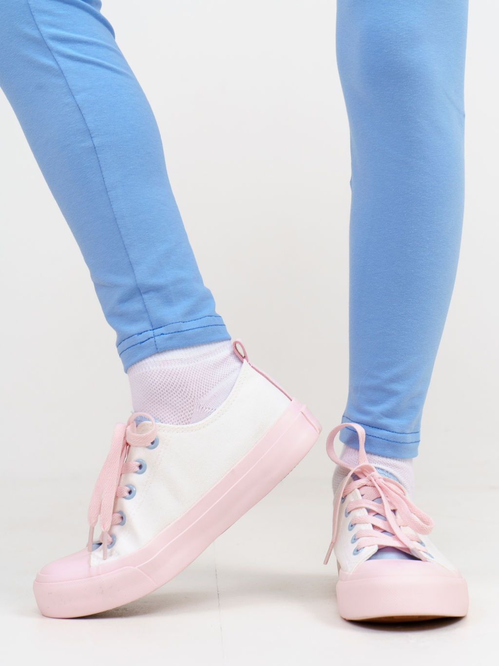 949Д Костюм с леггинсами "Голубой"