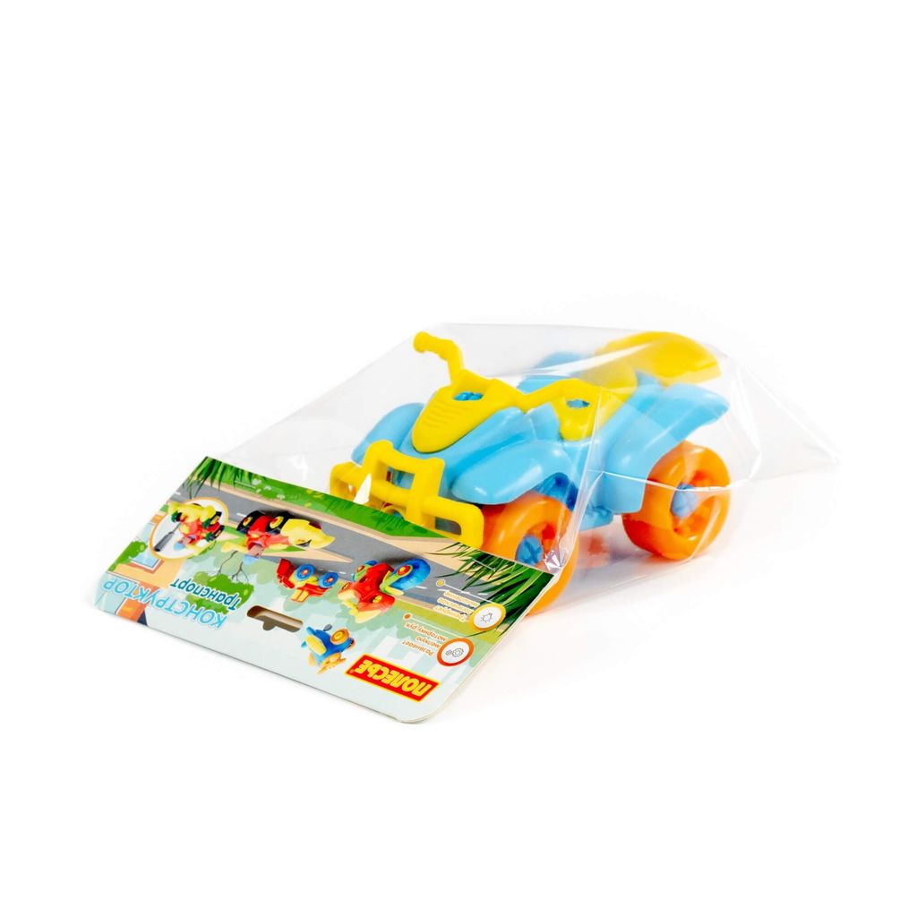 Конструктор-транспорт Квадроцикл (24 элемента) (в пакете) - Полесье фото 10