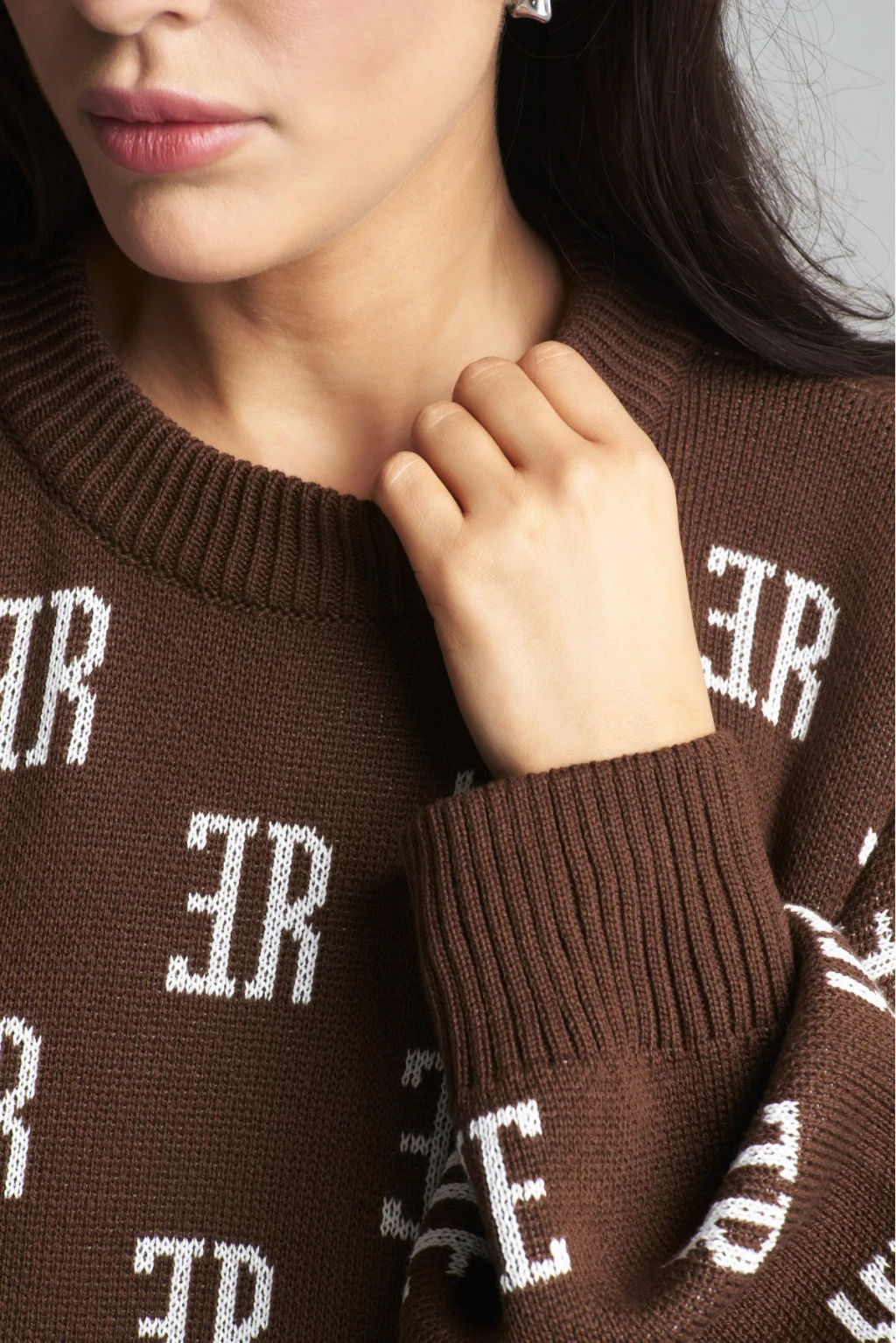 Джемпер Cotton Jacquard Choco - Erist store фото 4