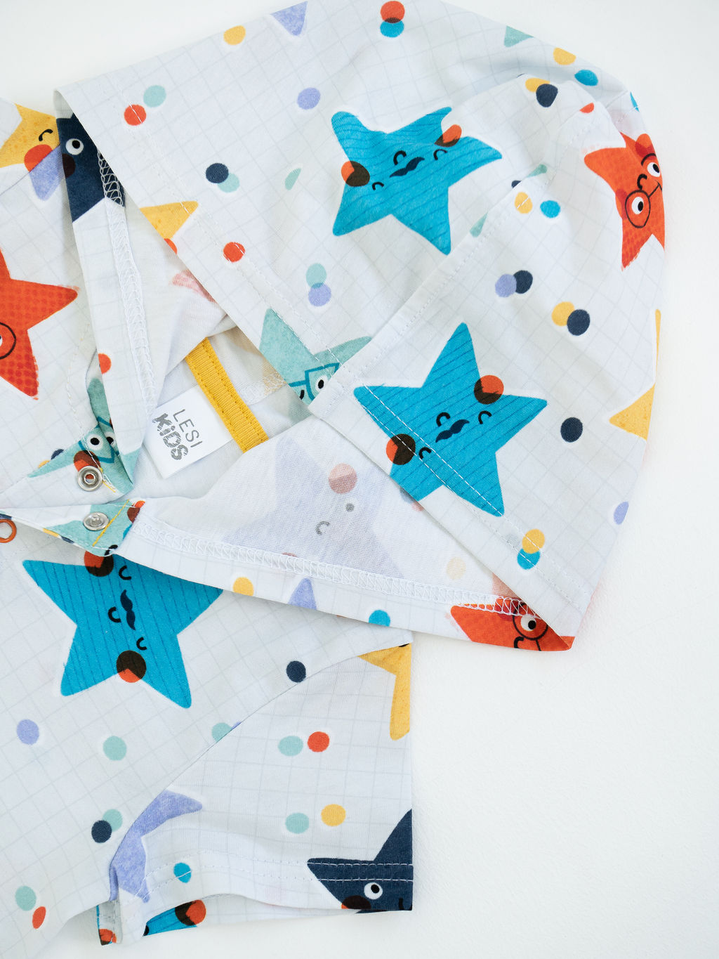 Футболка с капюшоном, синий - Lesi kids фото 9