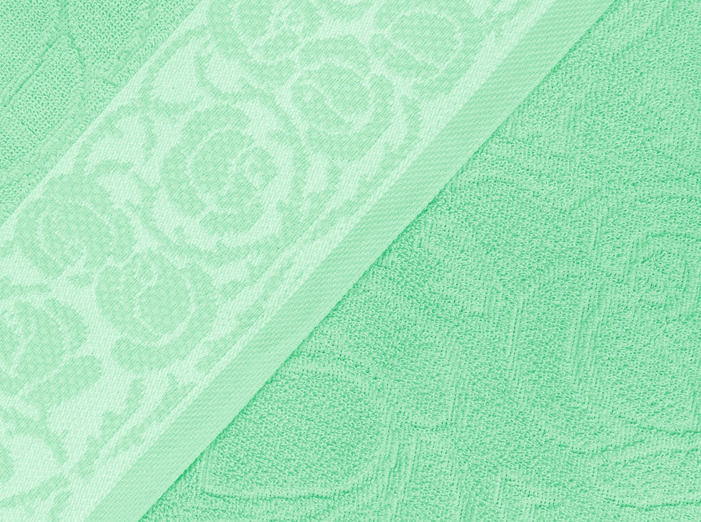 6с103.412ж1 Тенденция (мятный7) Полотенце махровое 50х90см