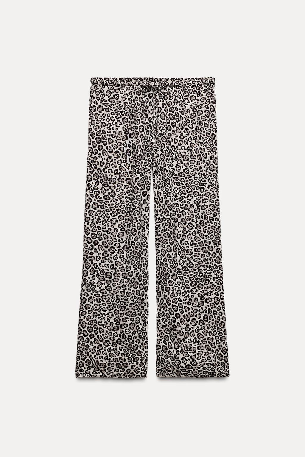 PYJAMA-STYLE TROUSERS - Zara фото 4