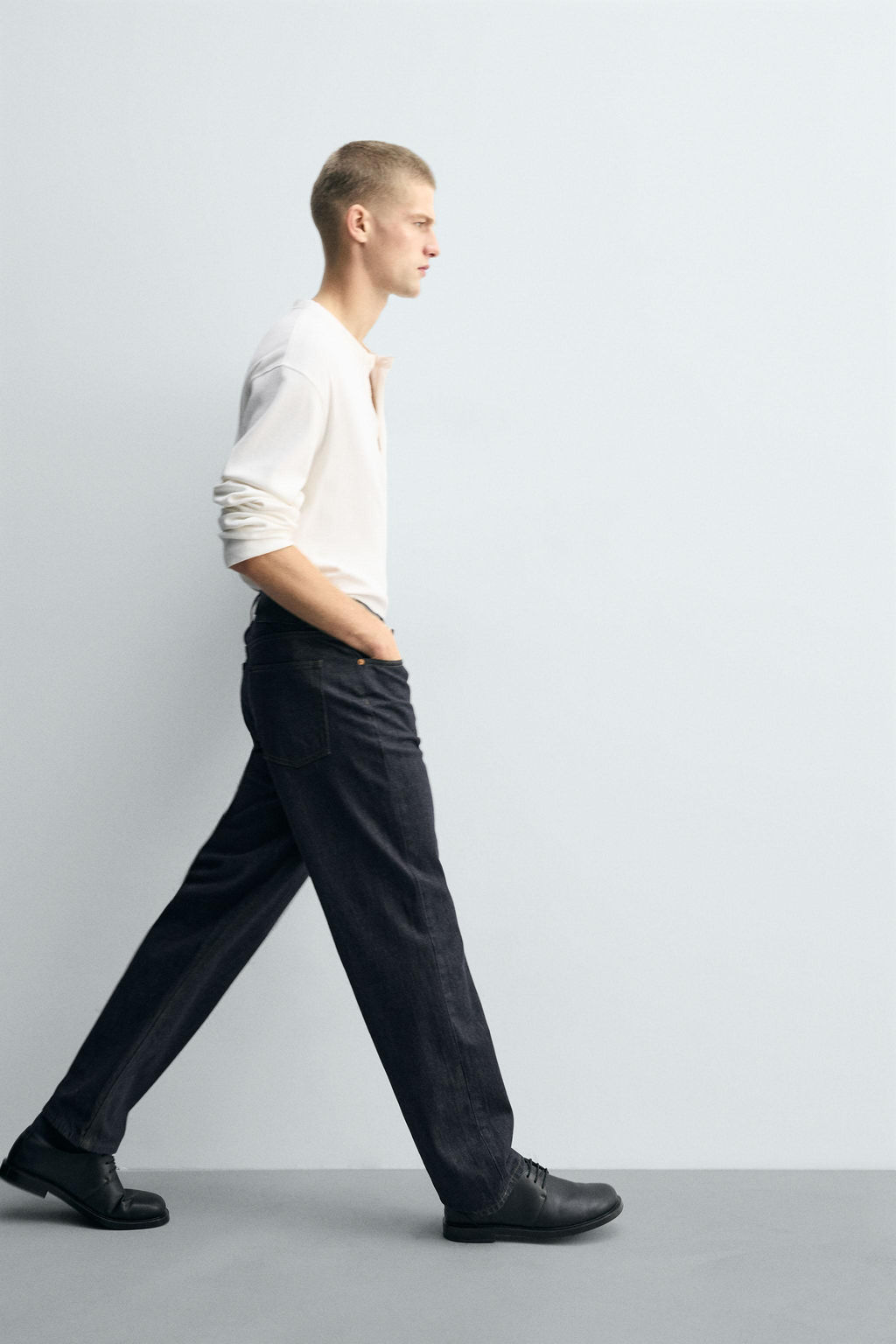 STRAIGHT-LEG JEANS - Zara фото 6