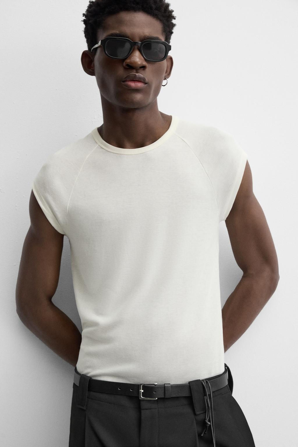 SLIM FIT T-SHIRT - Zara фото 6