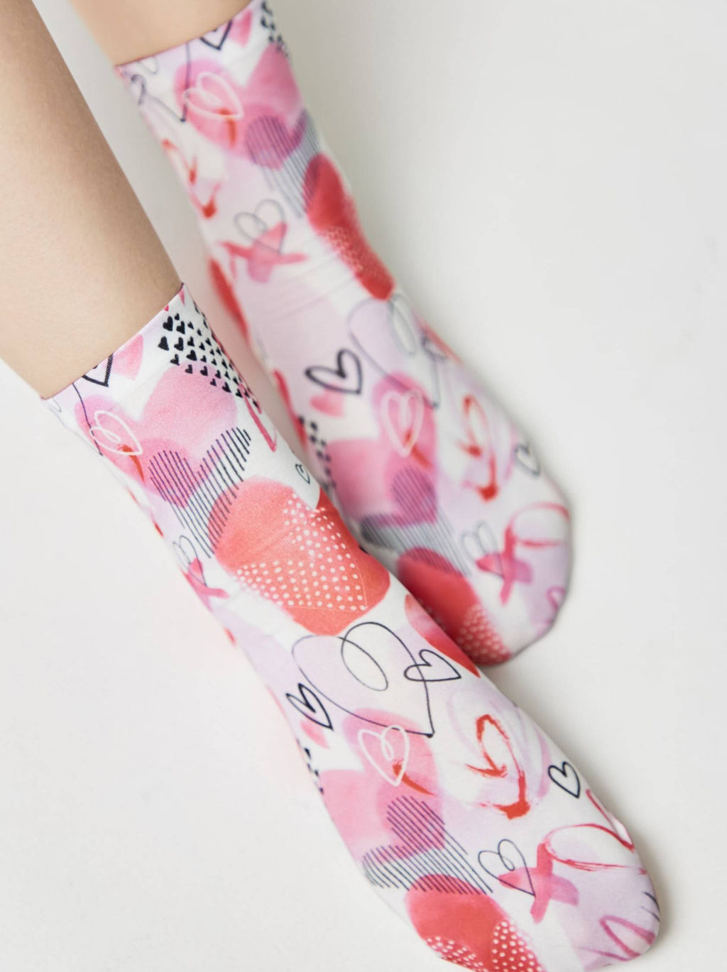 Цена за 2 пары. Носки Классические CONTE Носки с принтом FANTASY 70 mix - Conte elegant фото 82