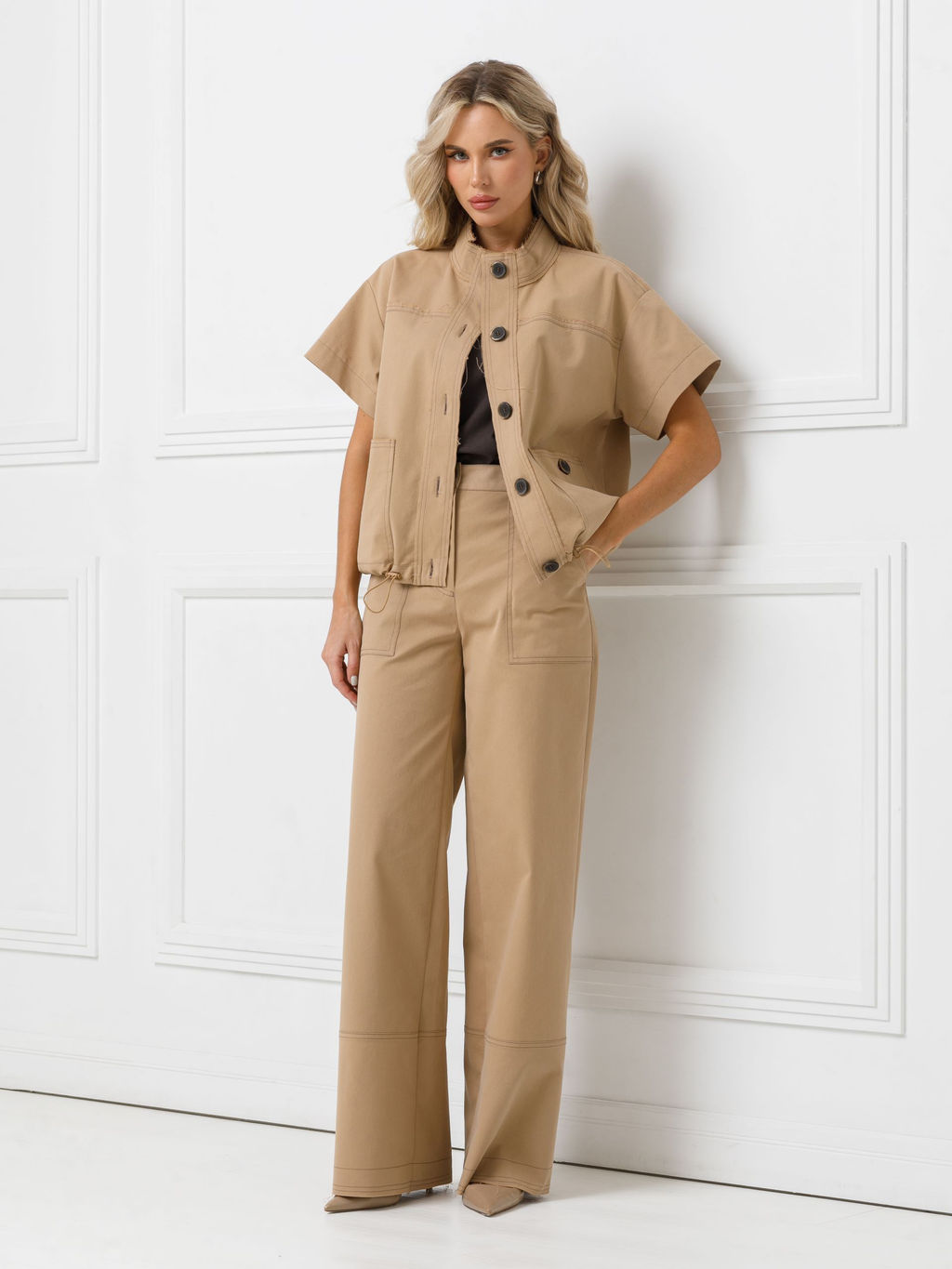 Брюки широкие - Stilla фото 2