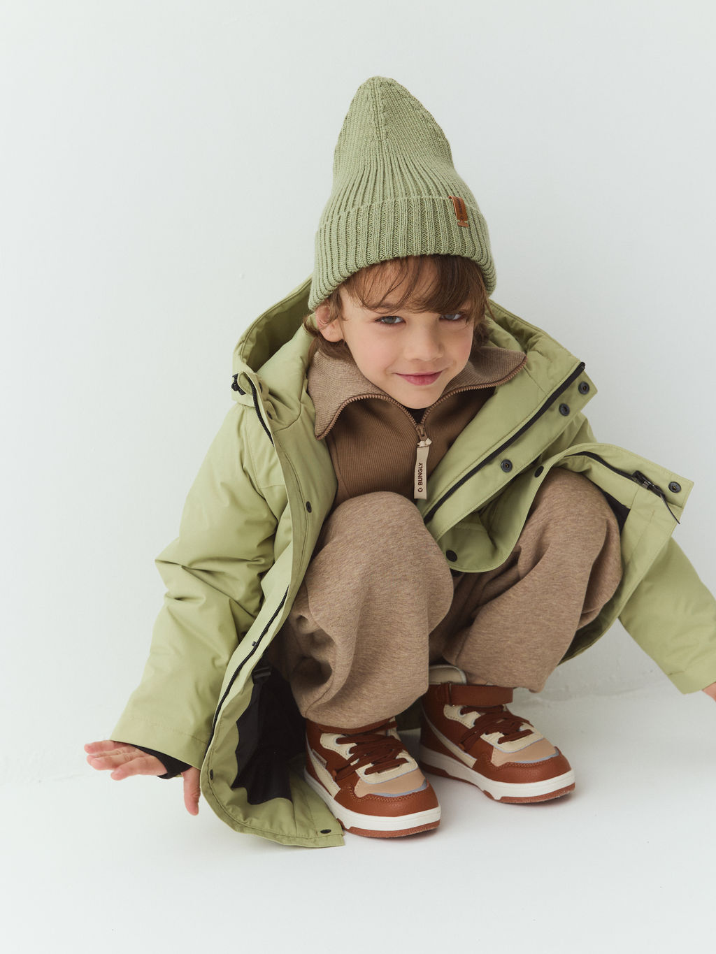 Джоггеры оверсайз Халва утепленные - Bungly фото 6